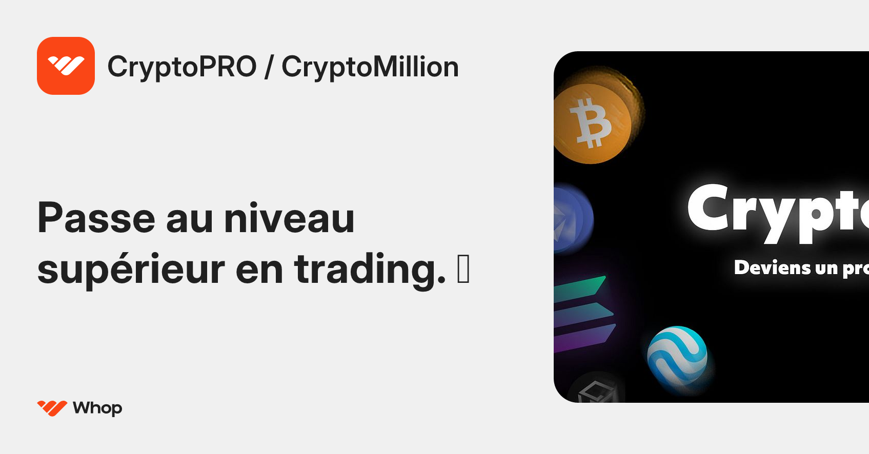 CryptoPRO / CryptoMillion | Whop