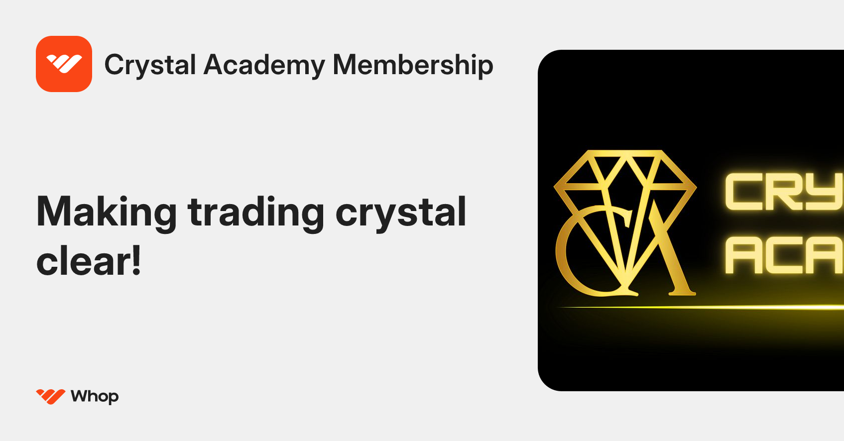 Crystal Academy Membership product thumbnail