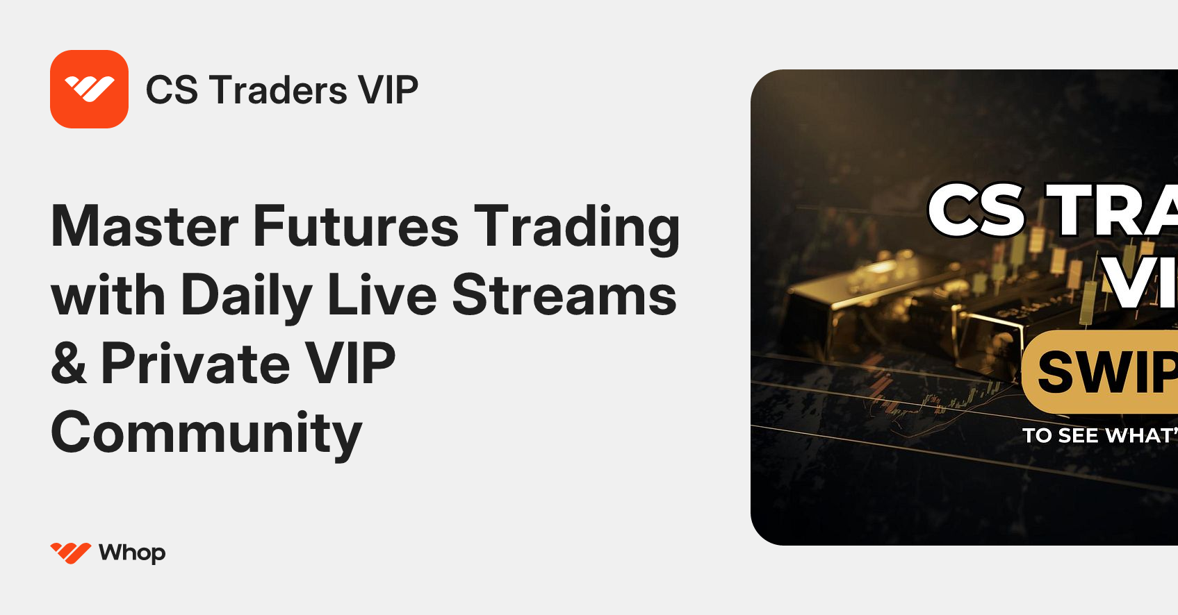 CS Traders VIP | Whop