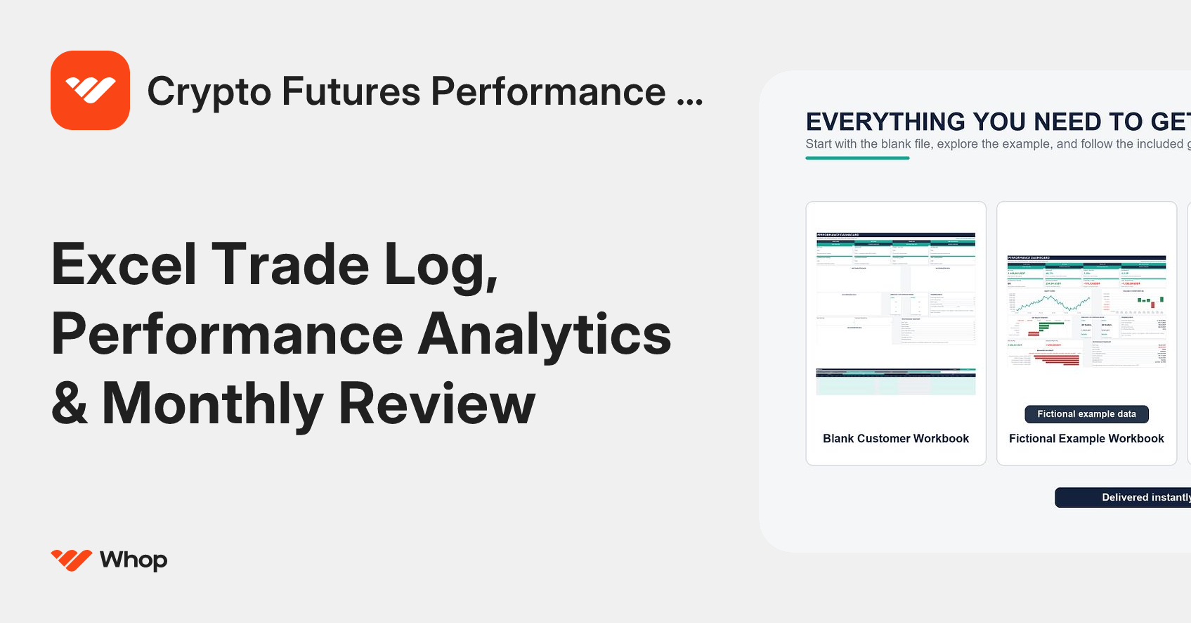 I built an Excel crypto futures journal to understand what is actually driving trading results — n logo