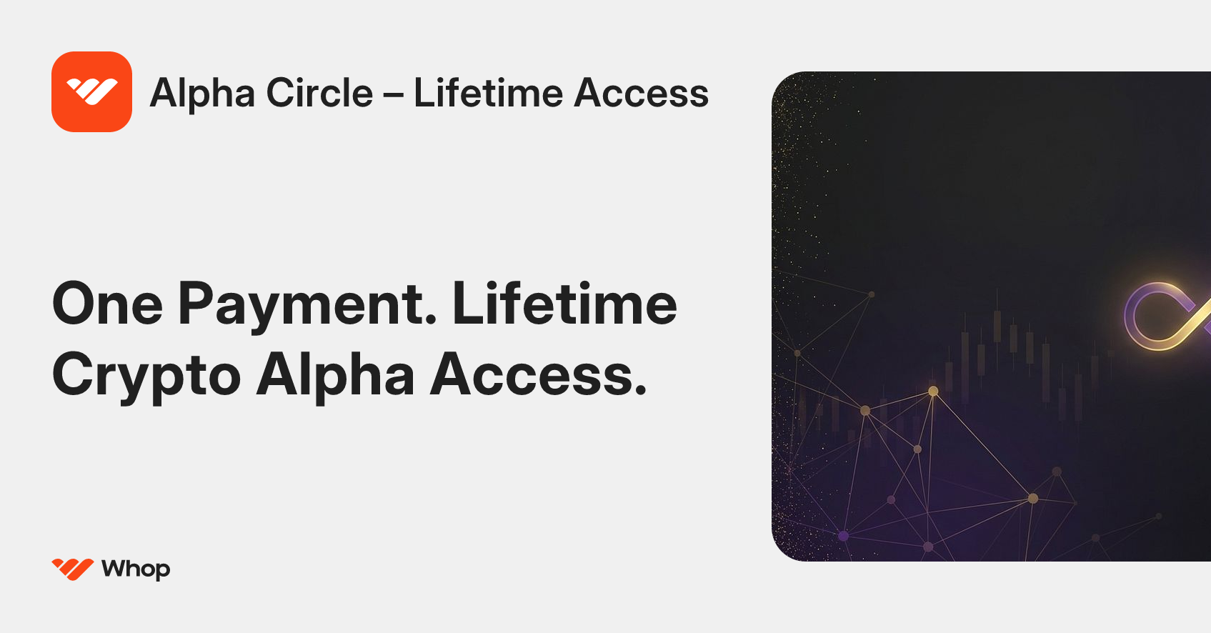 Alpha Circle – Lifetime Access | Whop