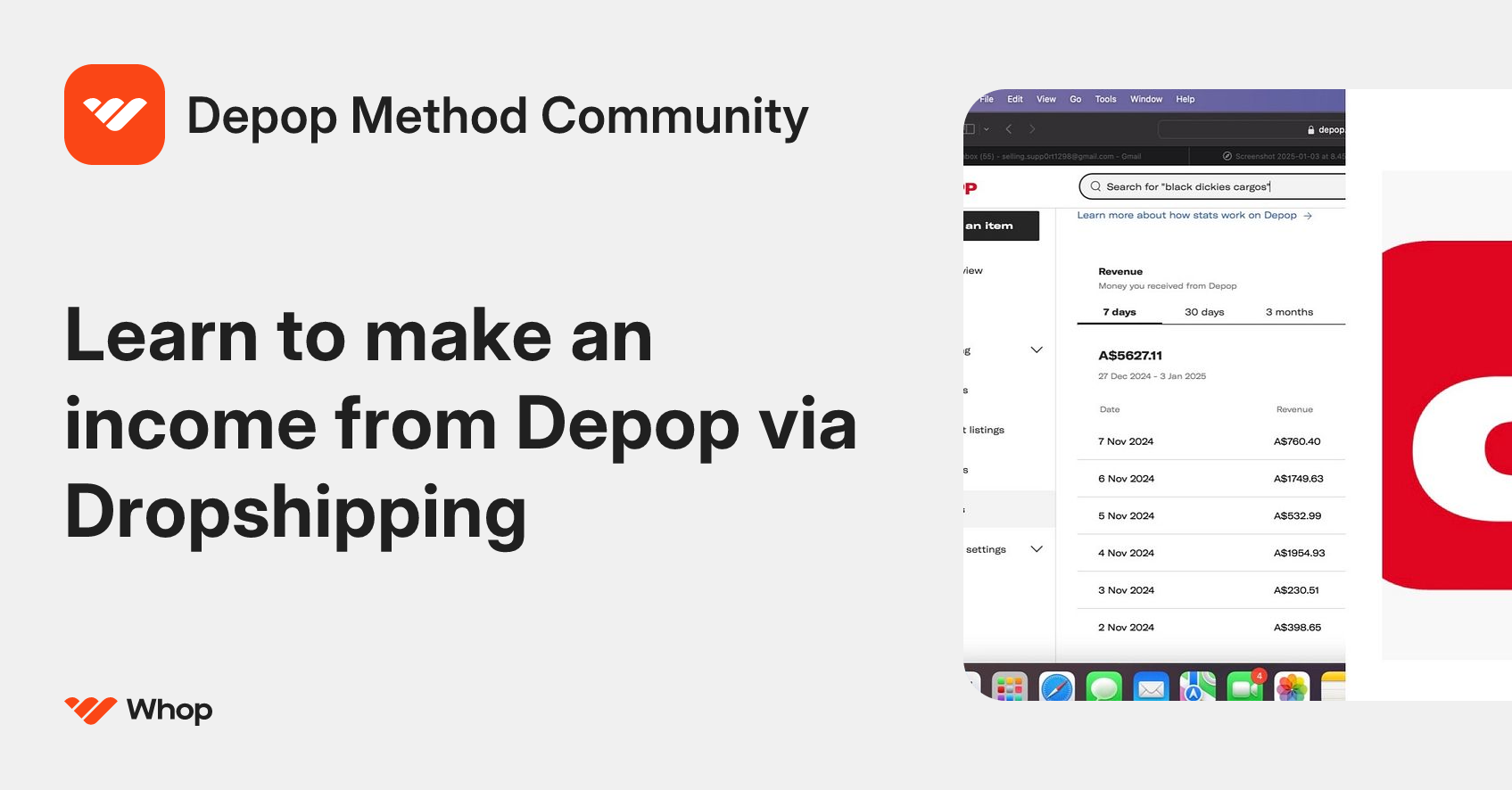 Depop Method Community | Whop