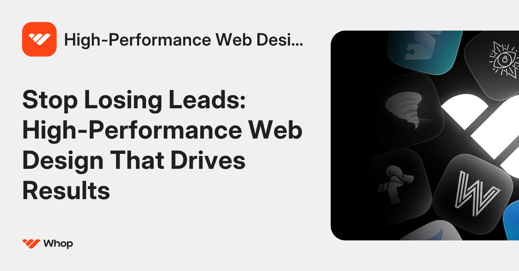 High-Performance Web Design | Whop