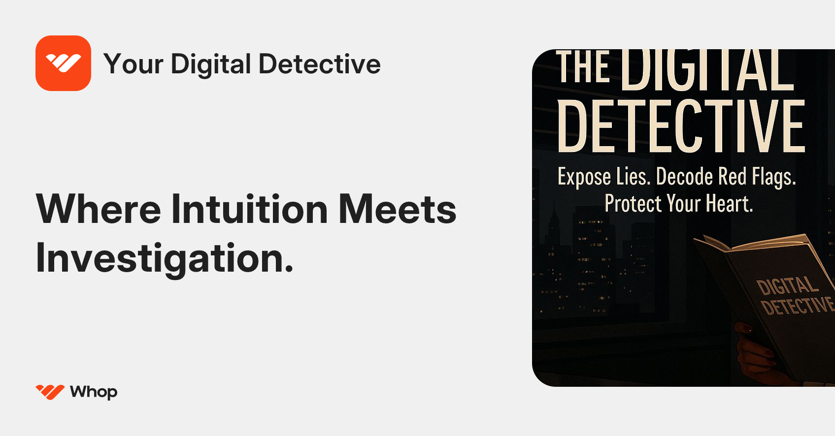 Your Digital Detective | Whop