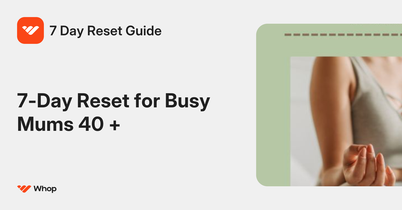 7 Day Reset Guide | Whop