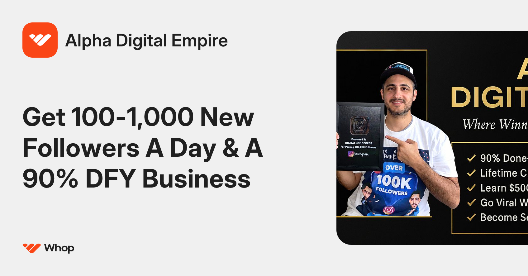 Alpha Digital Empire | Whop