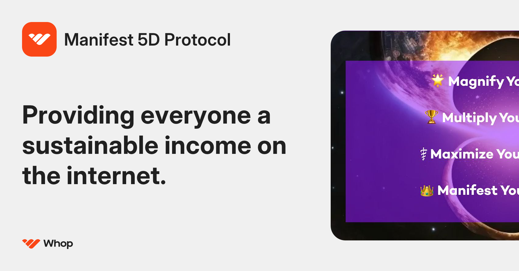 Manifest 5D Protocol | Whop