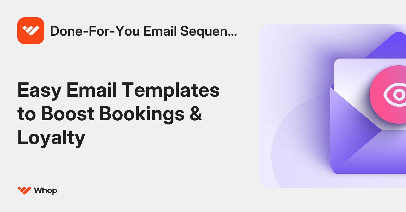 Done-For-You Email Sequences | Whop