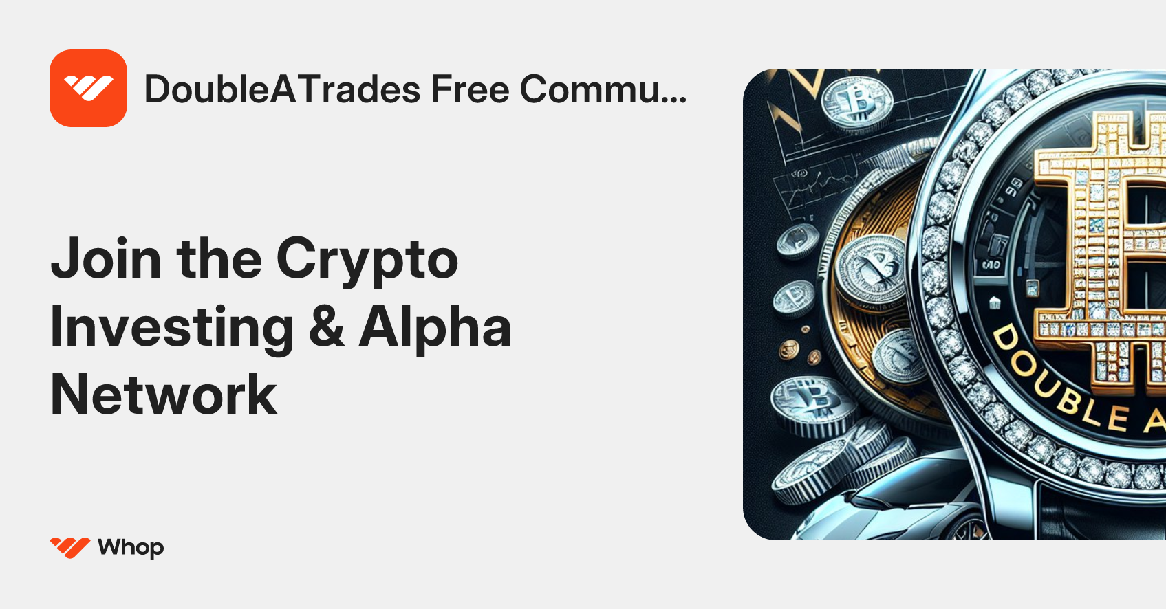 DoubleATrades Free Community | Whop