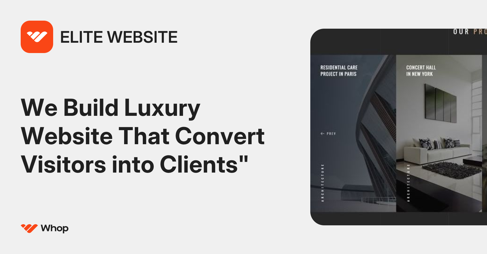 ELITE WEBSITE | Whop