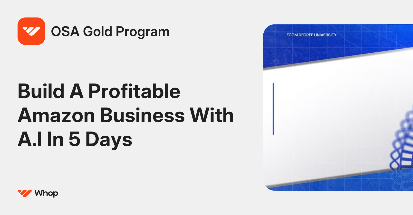 OSA Gold Program | Whop