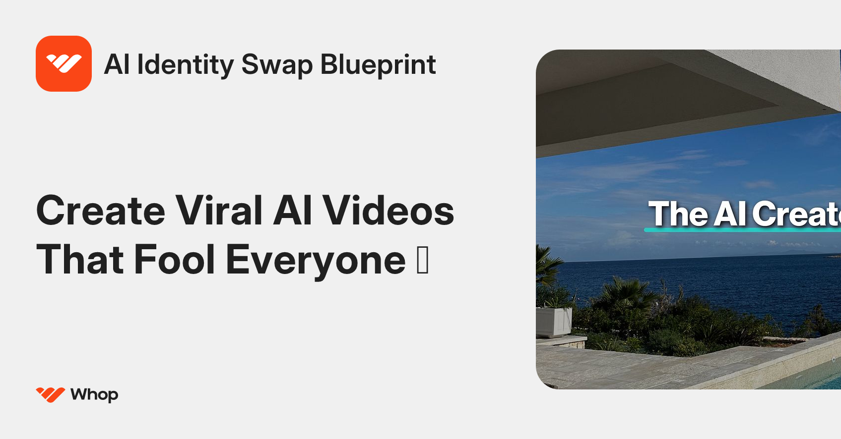 AI Identity Swap Blueprint | Whop