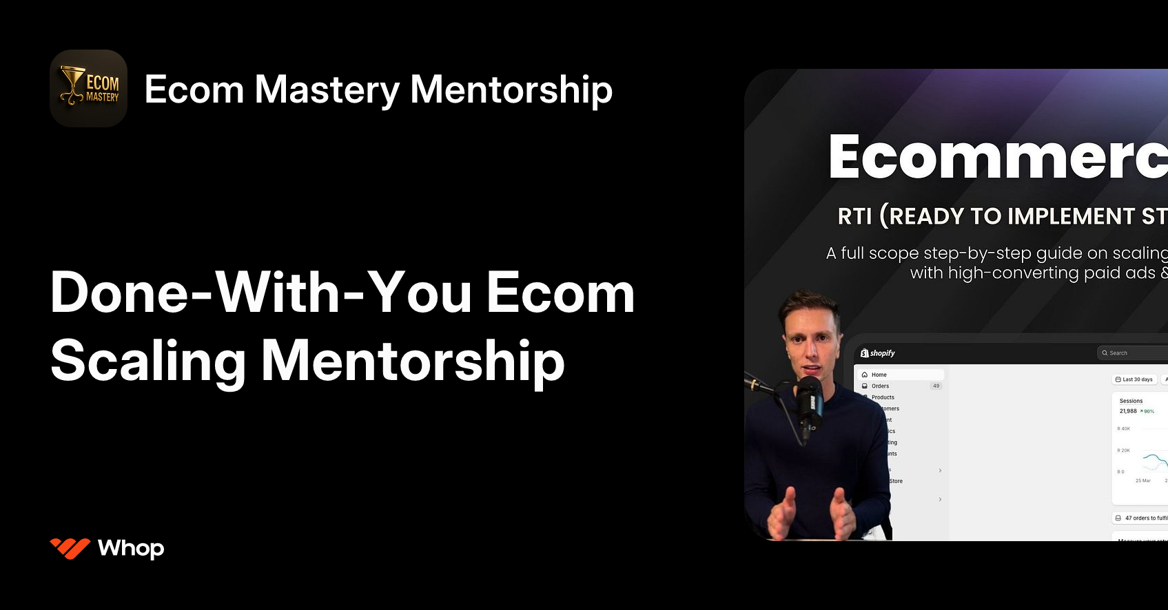 Ecom Mastery Mentorship | Whop