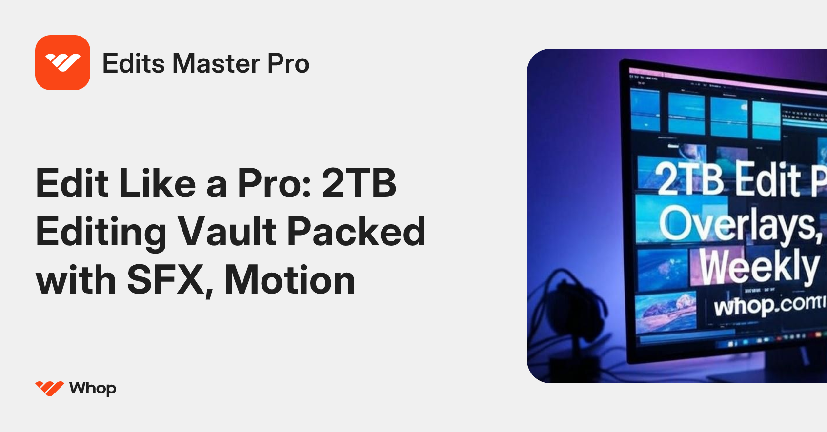 Edits Master Pro | Whop