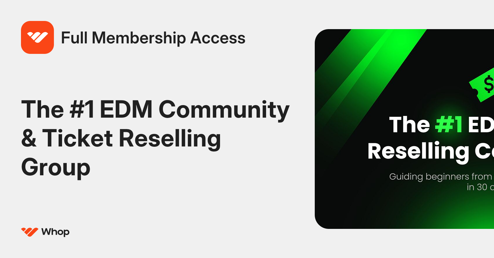 Full Membership Access | Whop