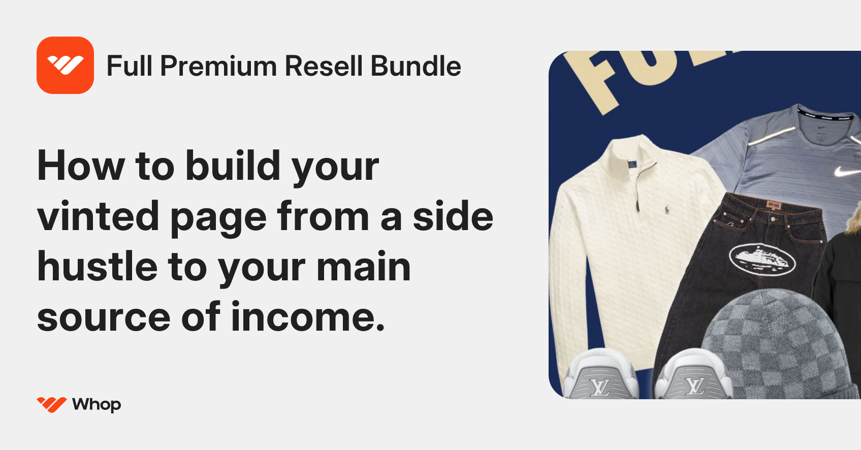 Full Premium Resell Bundle | Whop