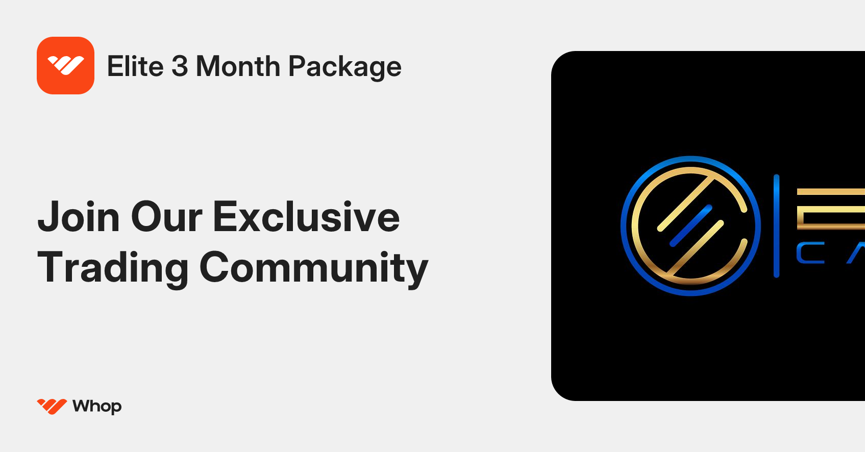 Elite 3 Month Package | Whop