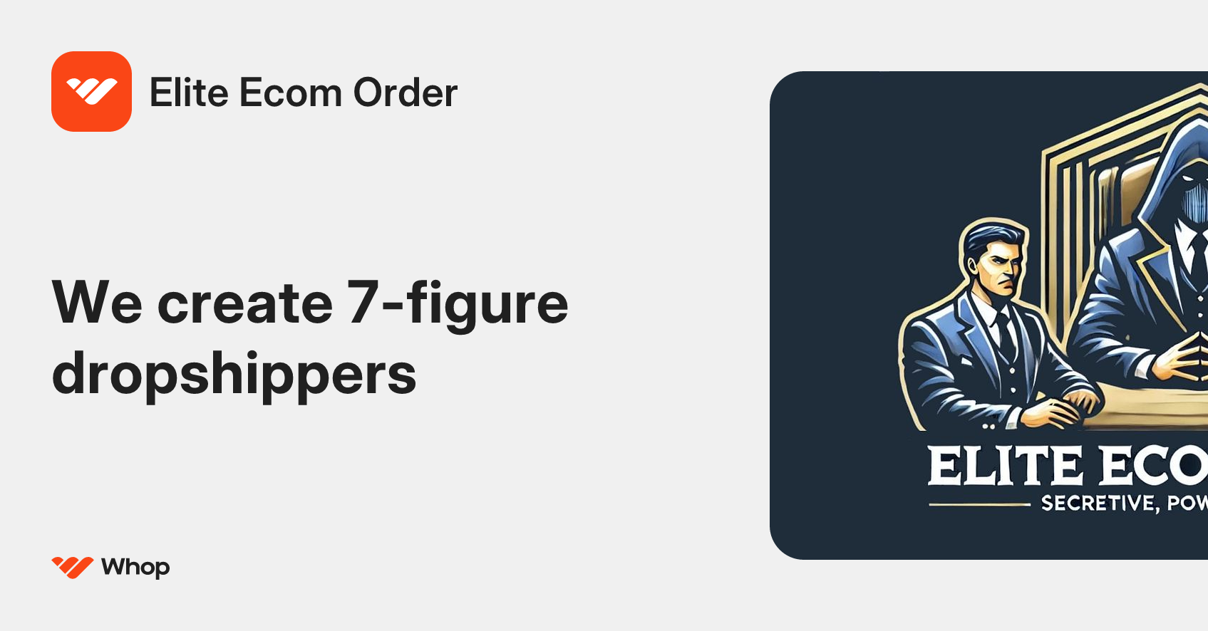 Elite Ecom Order | Whop
