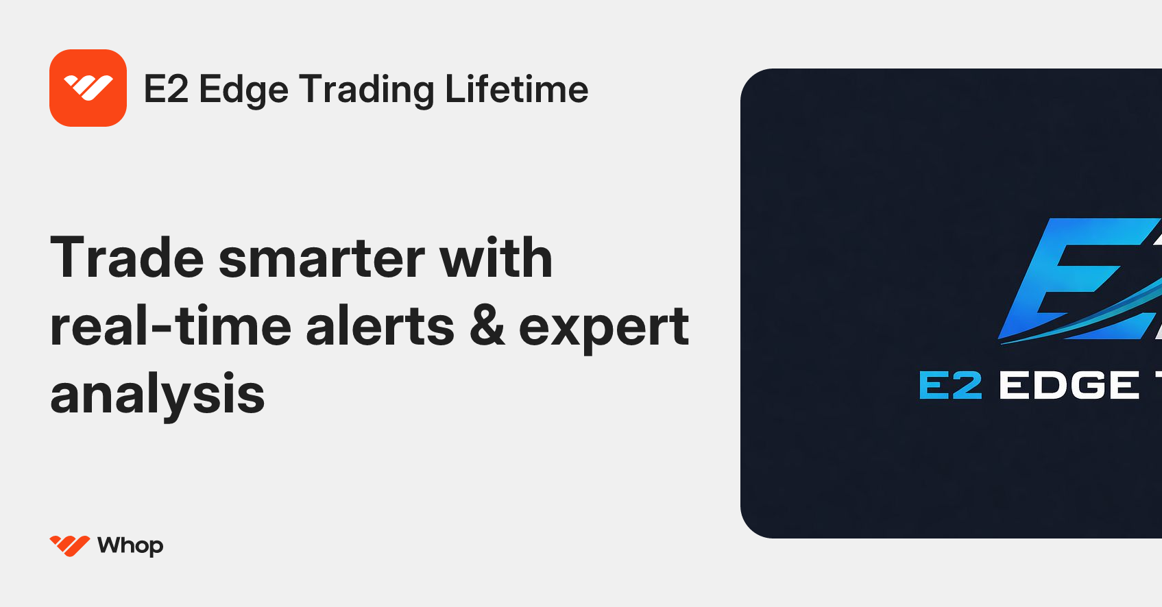 E2 Edge Trading Lifetime | Whop