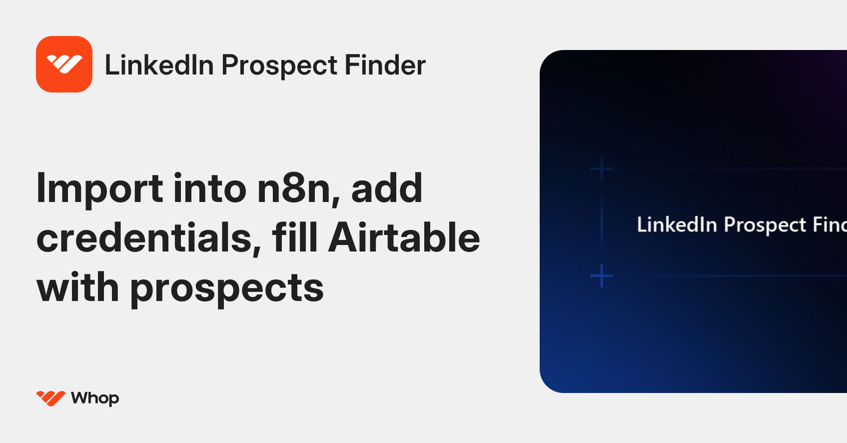 LinkedIn Prospect Finder | Whop