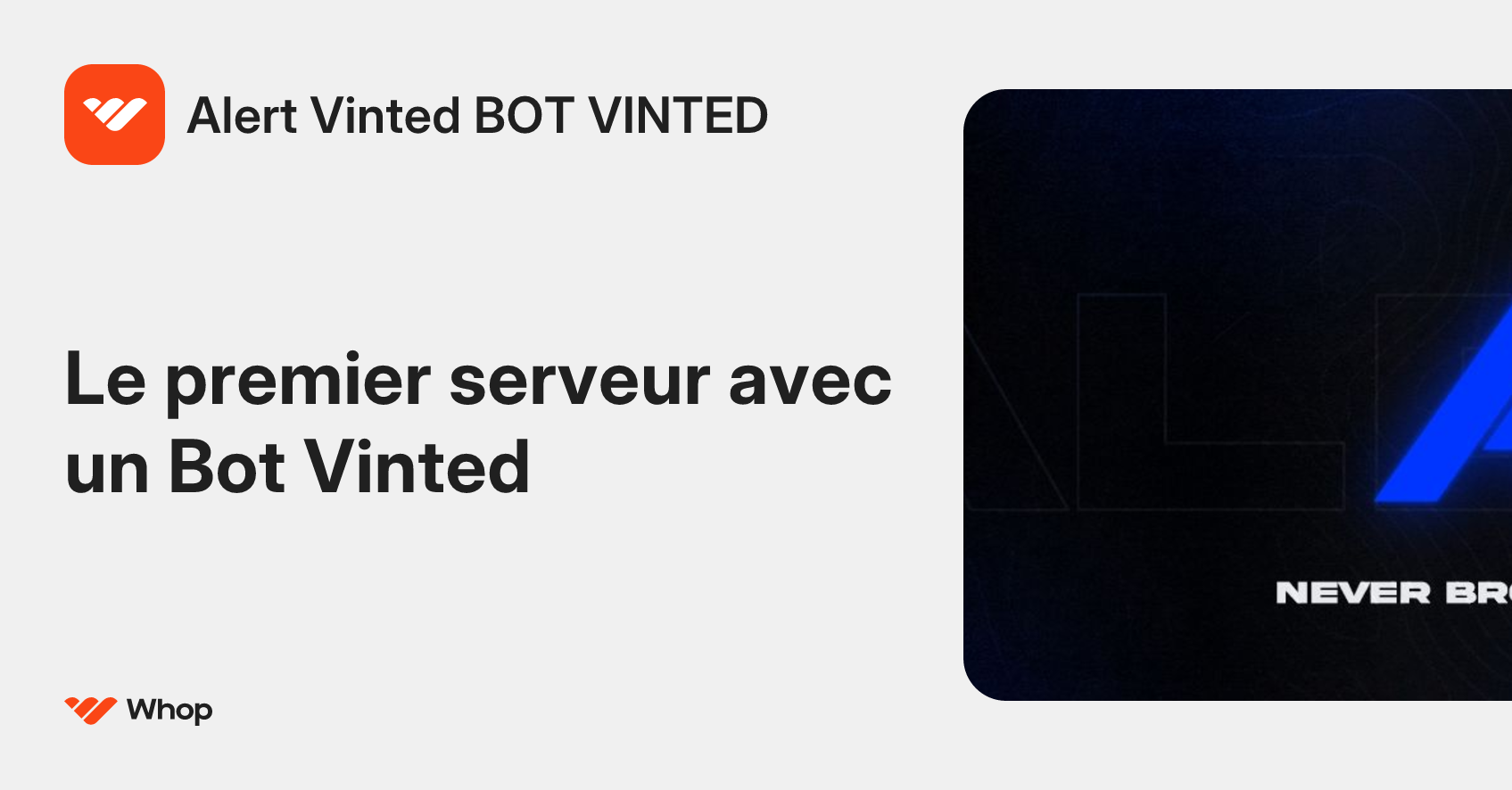 Alert Vinted BOT VINTED | Whop