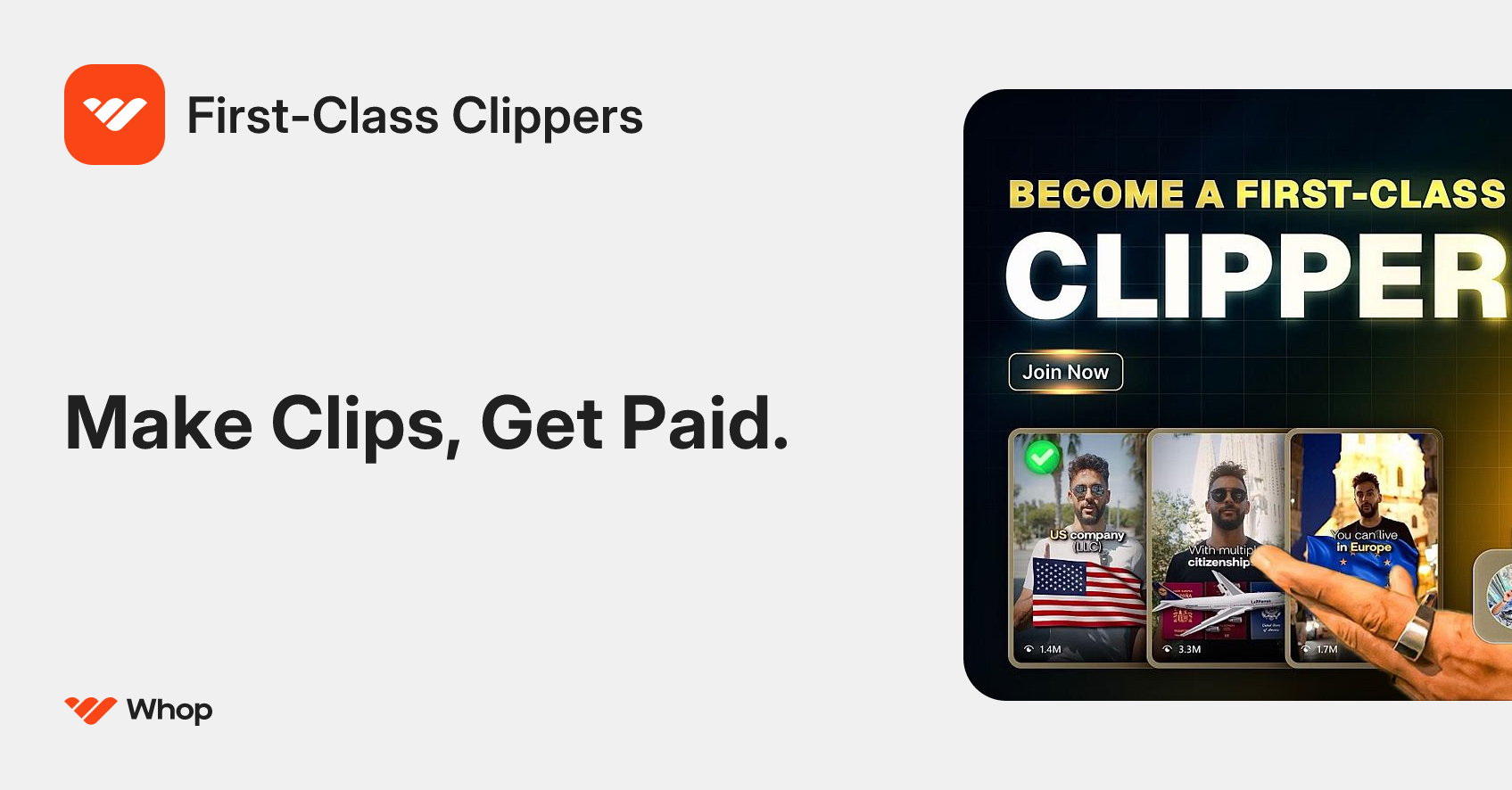 First-Class Clippers | Whop
