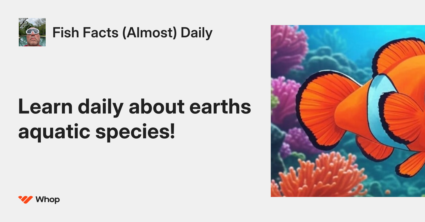 Fish Facts (Almost) Daily | Whop