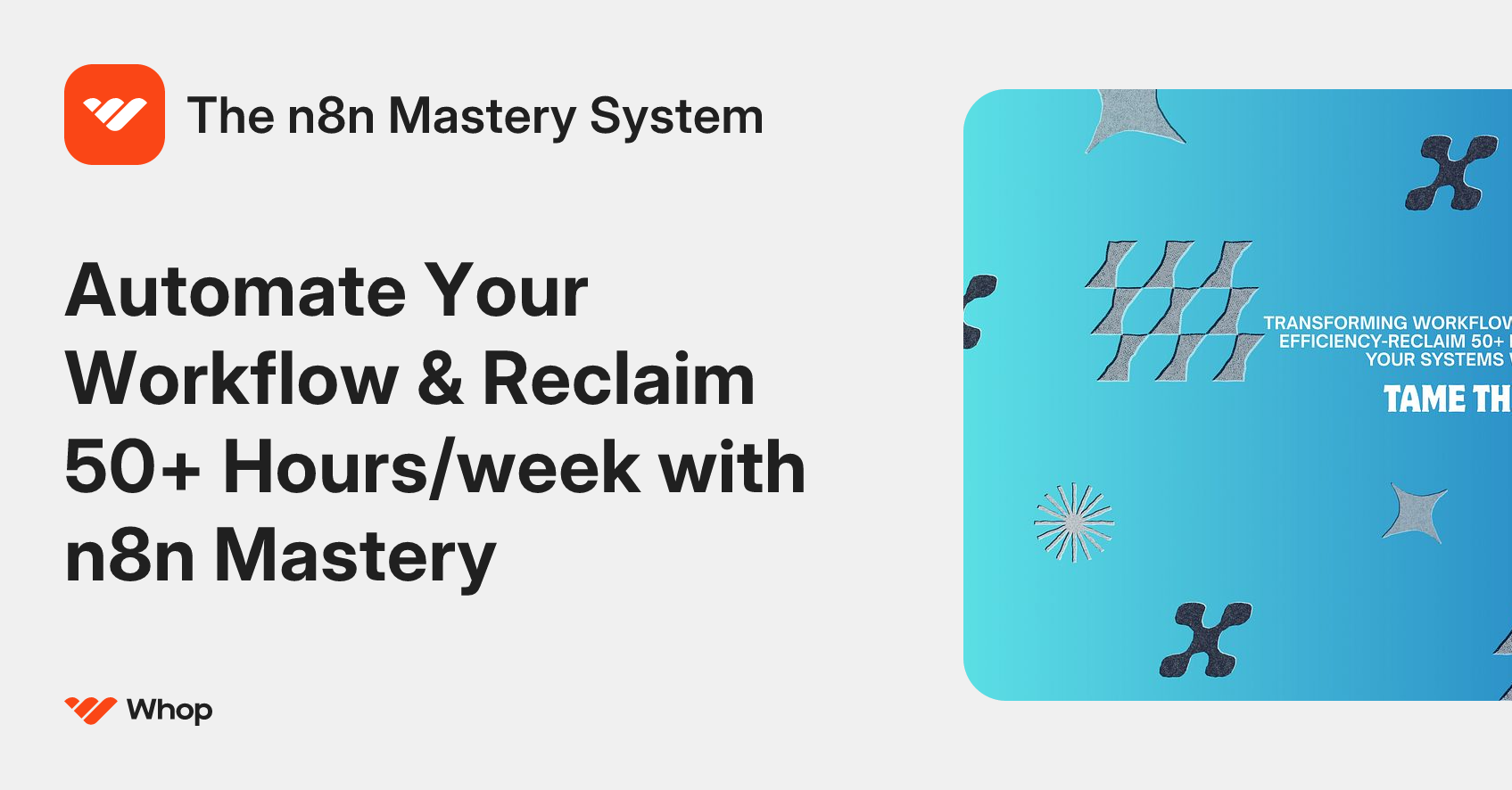 The n8n Mastery System | Whop