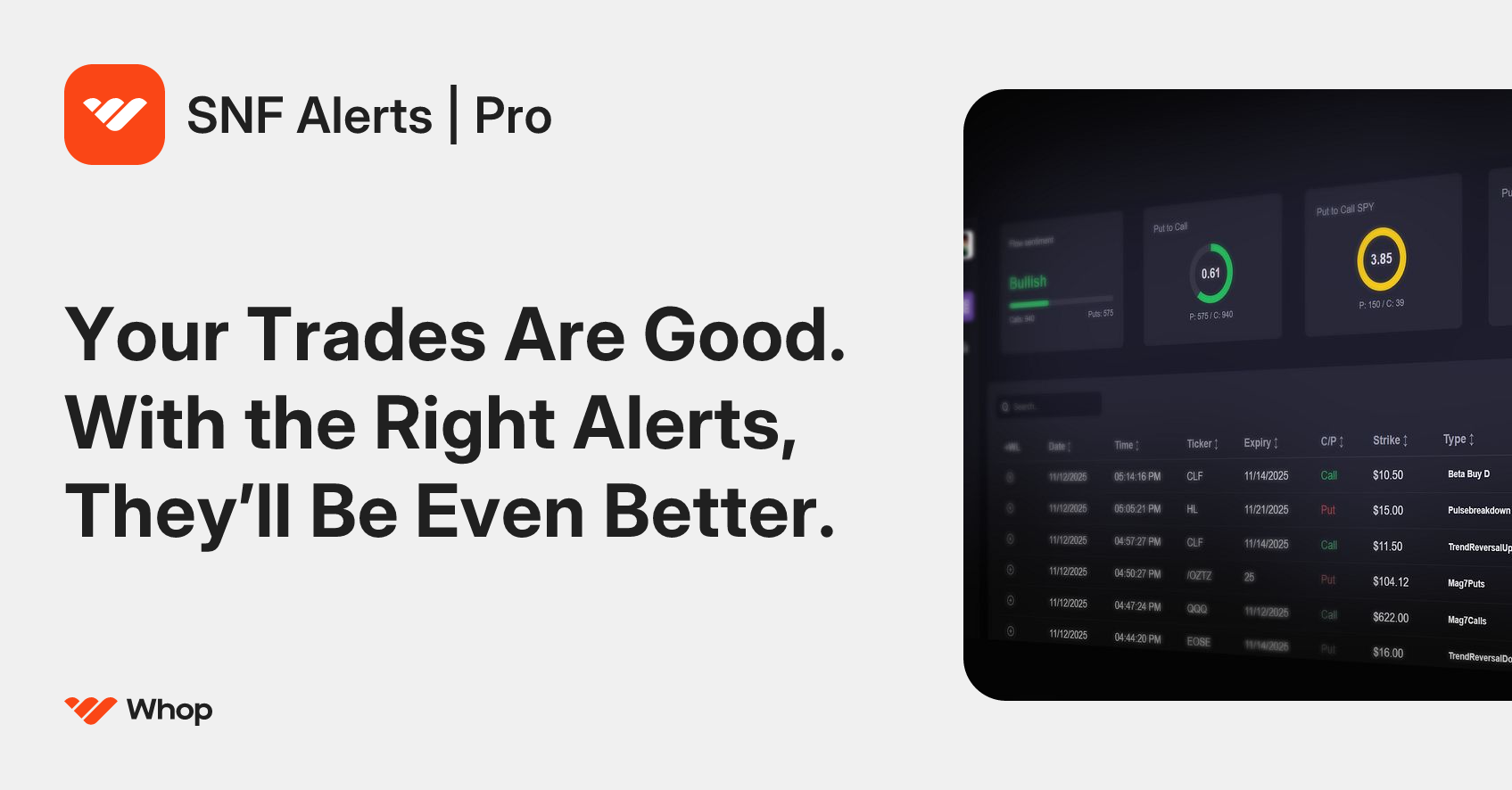 SNF Alerts | Pro | Whop