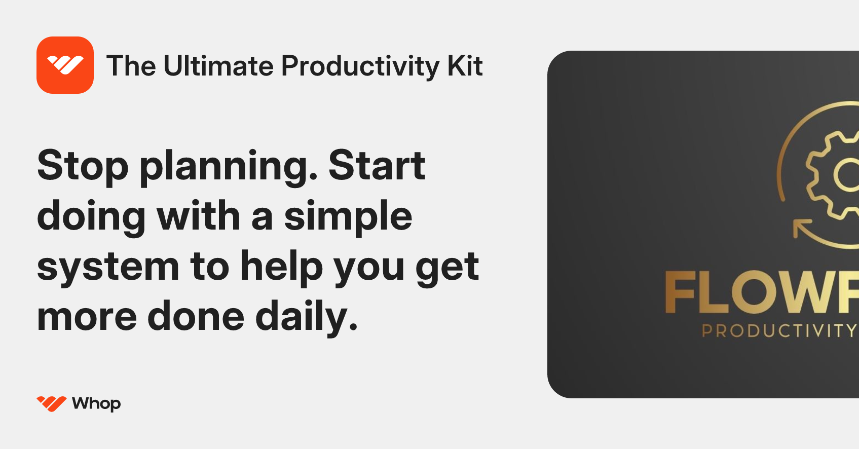 The Ultimate Productivity Kit | Whop
