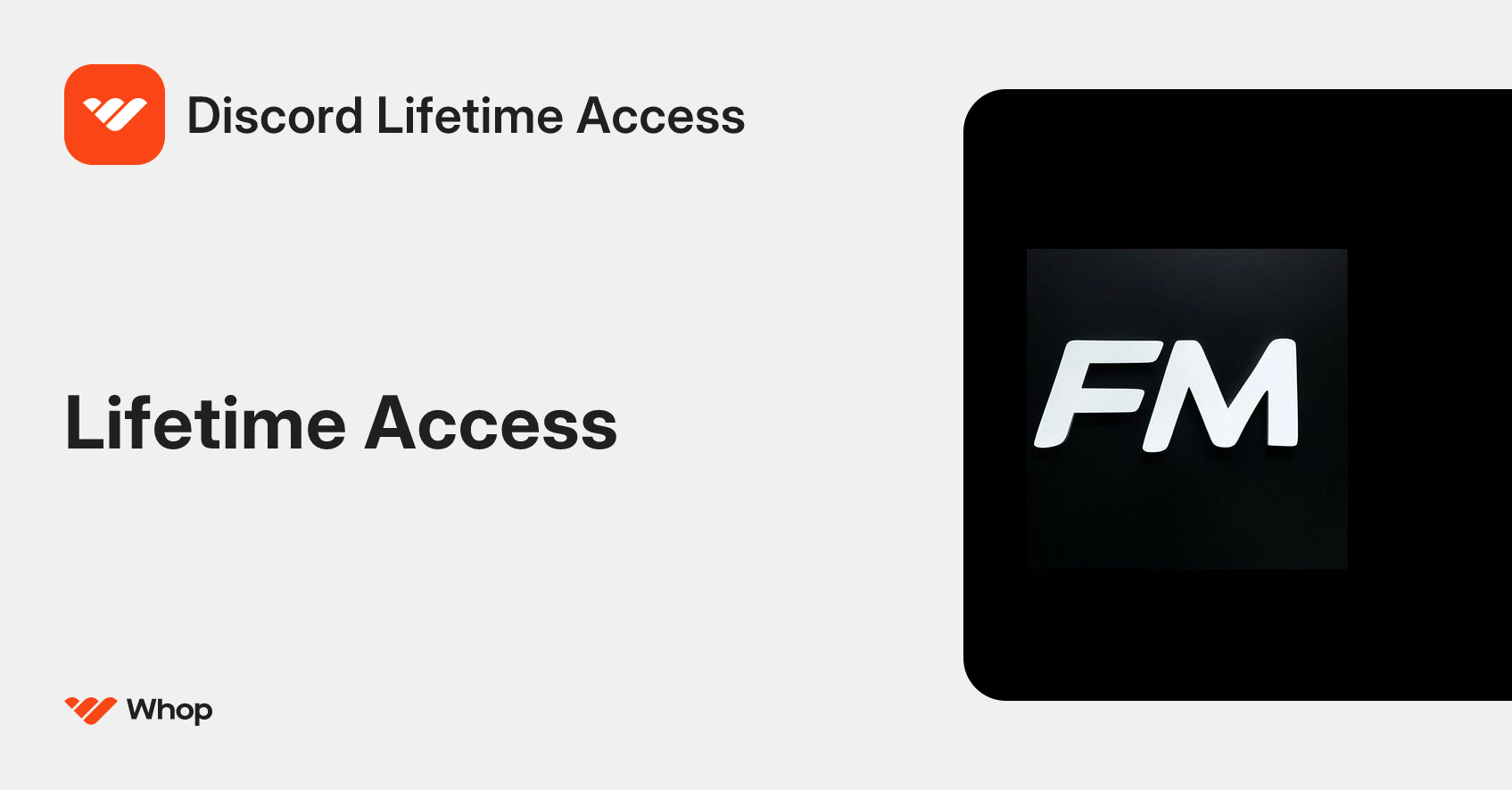 Discord Lifetime Access | Whop
