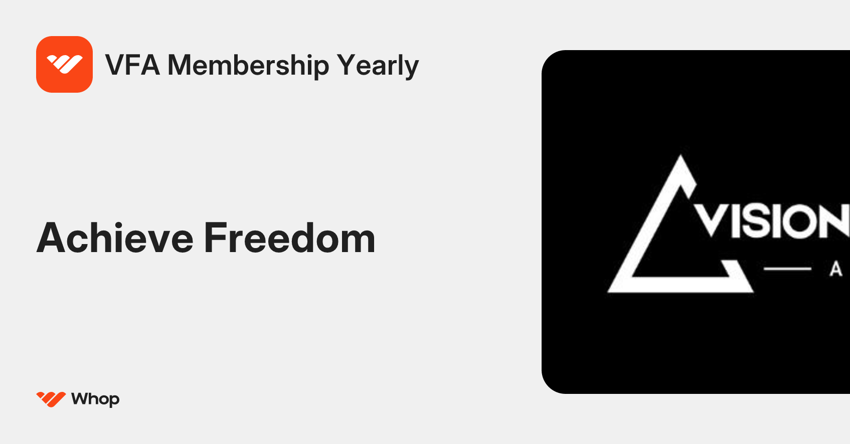 VFA Membership Yearly | Whop