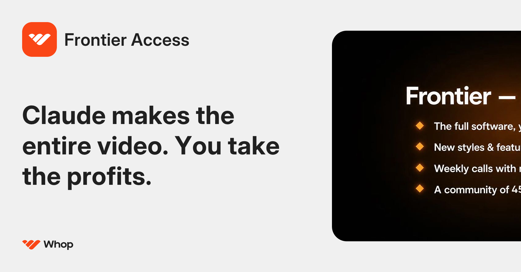 Frontier Access | Whop