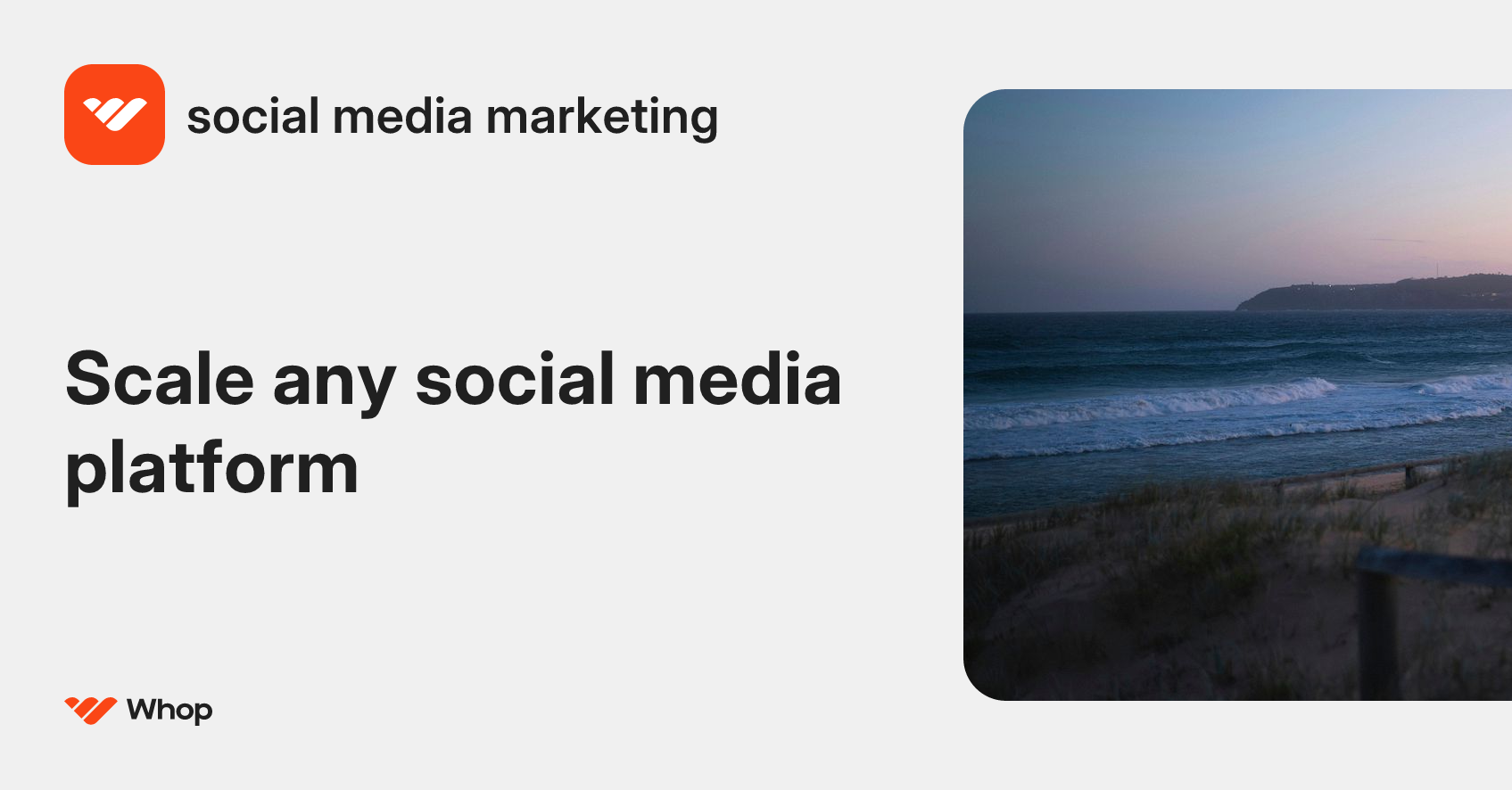 social media marketing | Whop