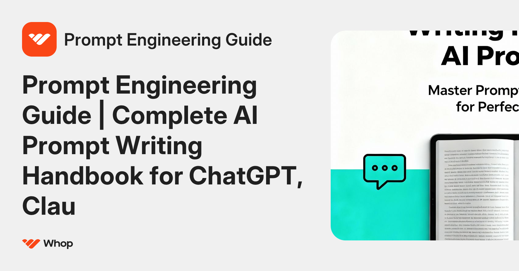 Prompt Engineering Guide | Whop
