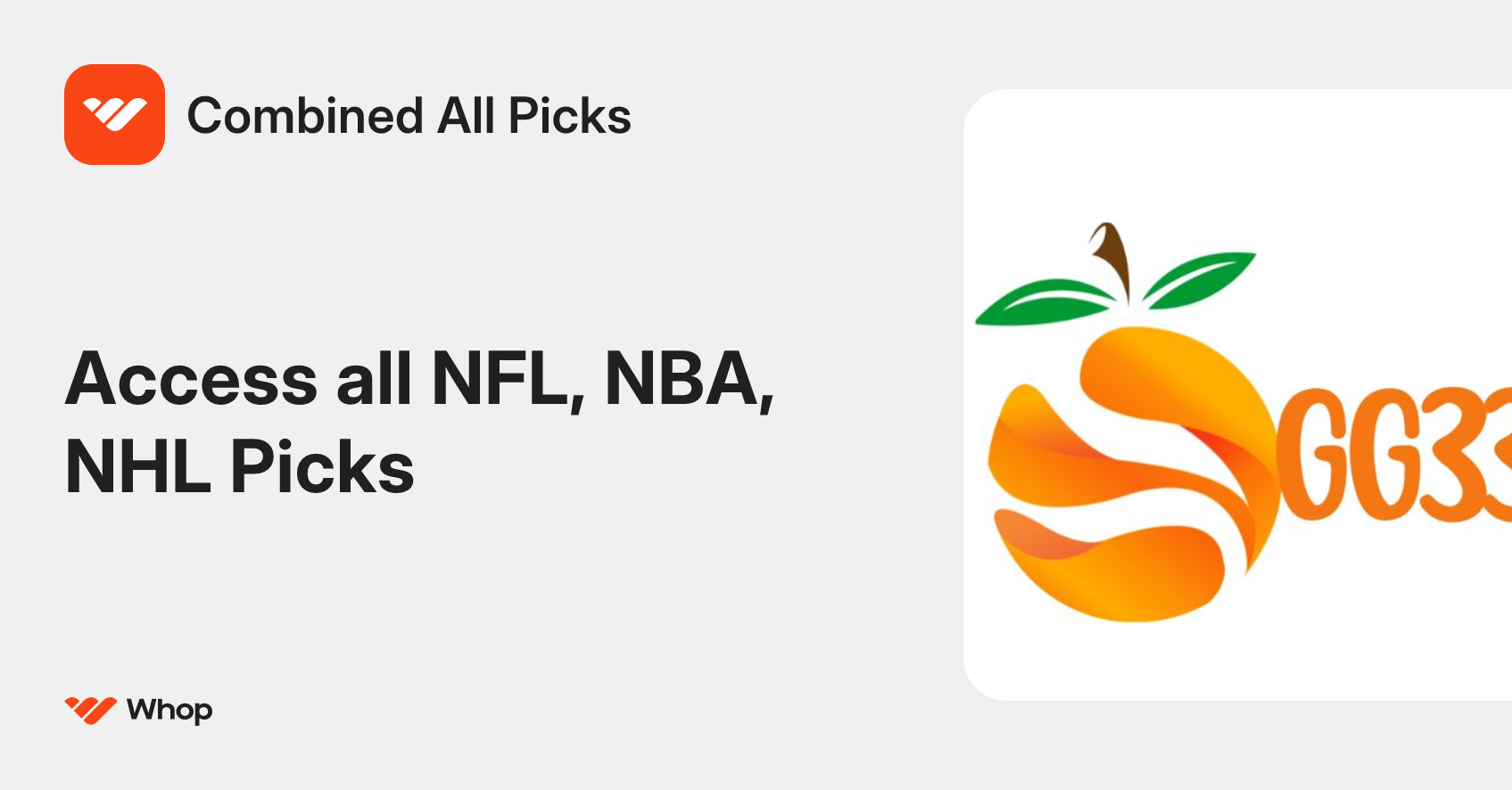 Combined All Picks | Whop