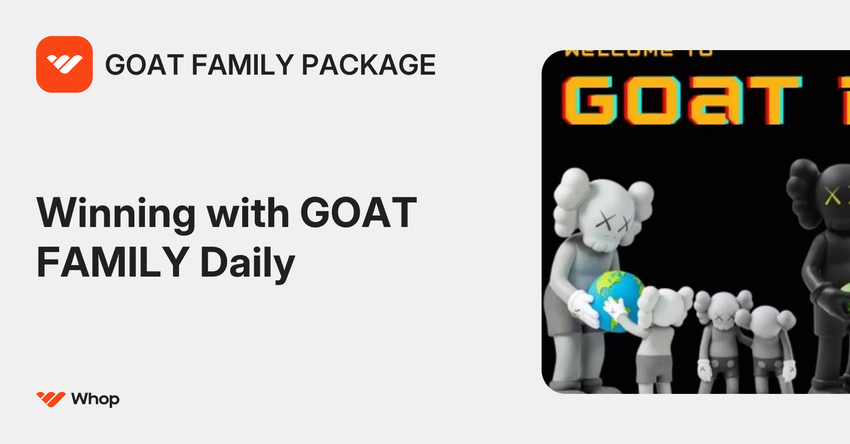 GOAT FAMILY PACKAGE | Whop
