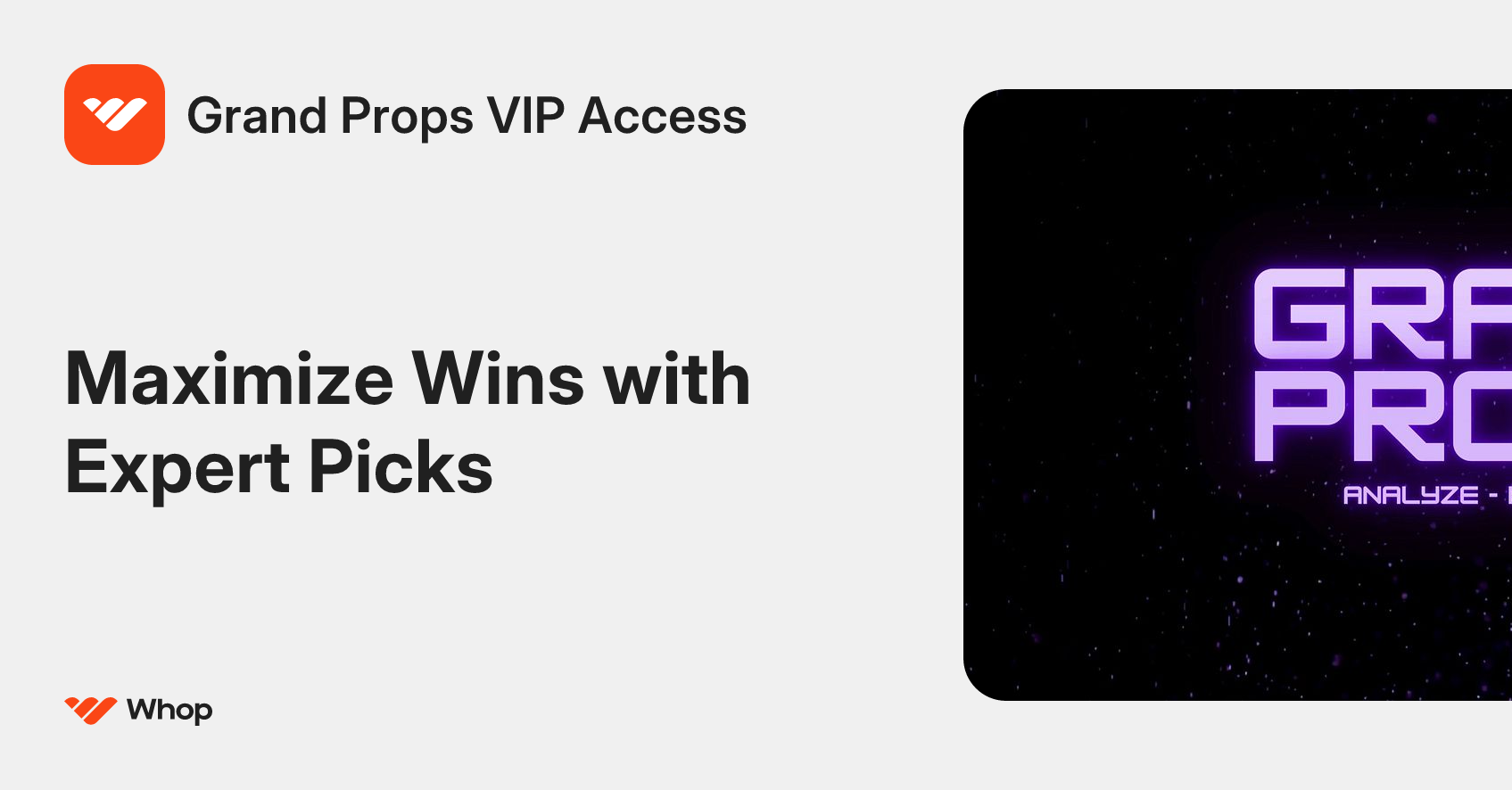Grand Props VIP Access | Whop
