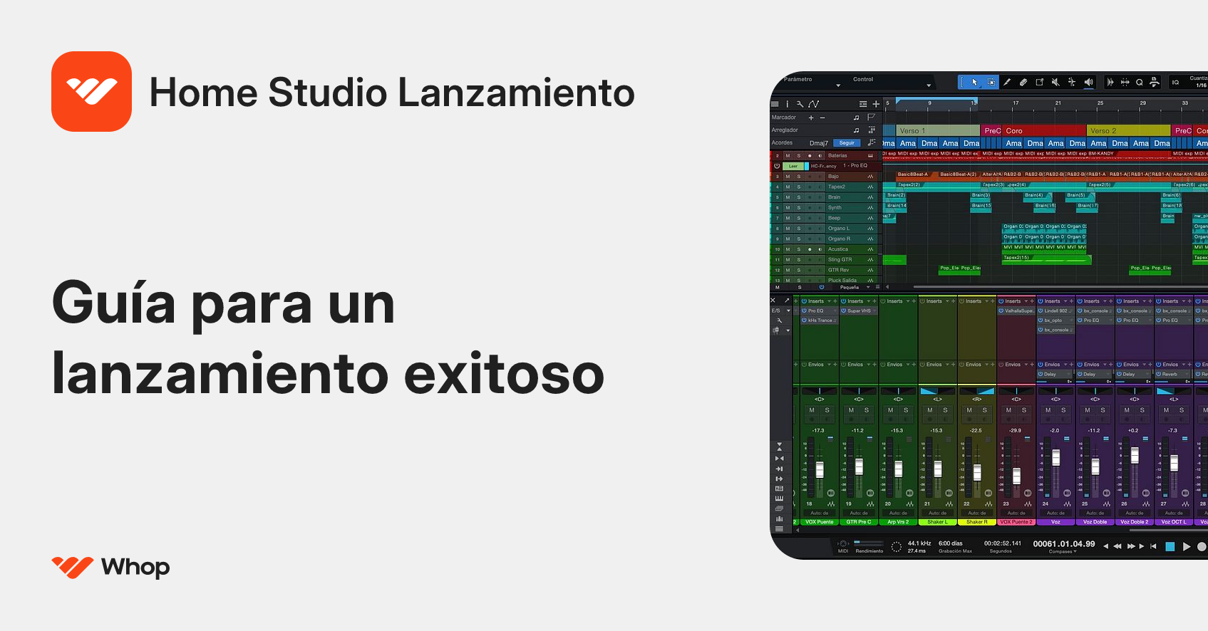 Home Studio Lanzamiento | Whop