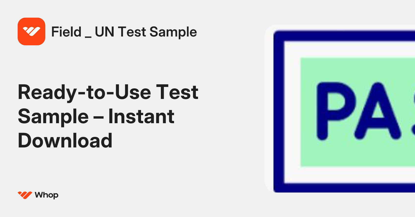 Field _ UN Test Sample