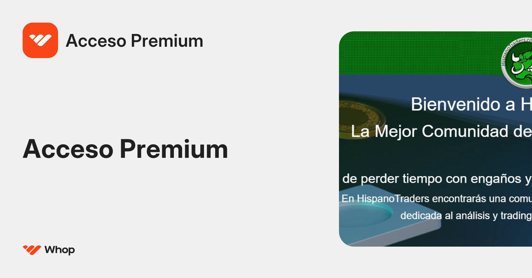 Acceso Premium | Whop