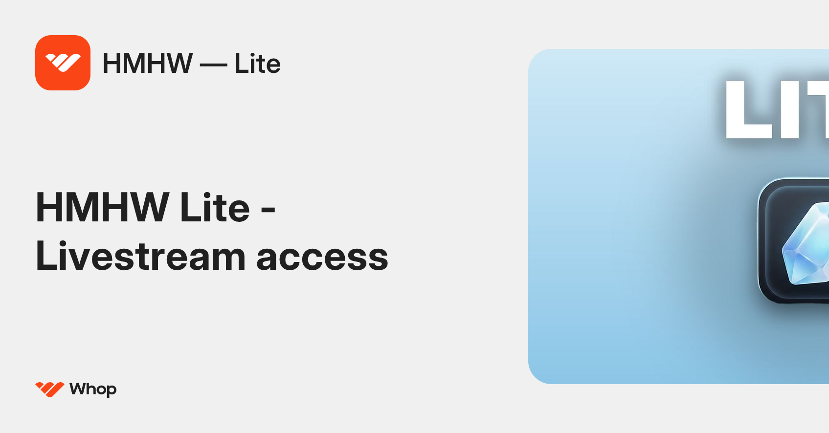HMHW — Lite | Whop