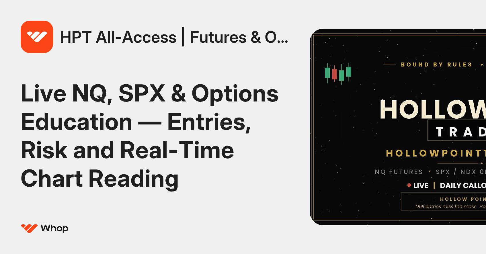HPT All-Access | Futures & Options Trading | Whop