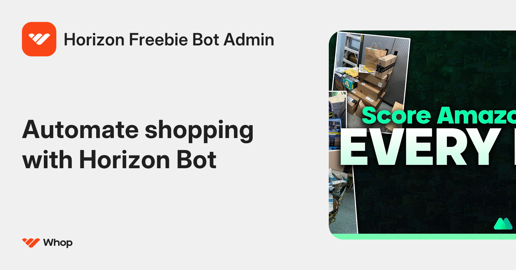 Horizon Freebie Bot Admin | Whop