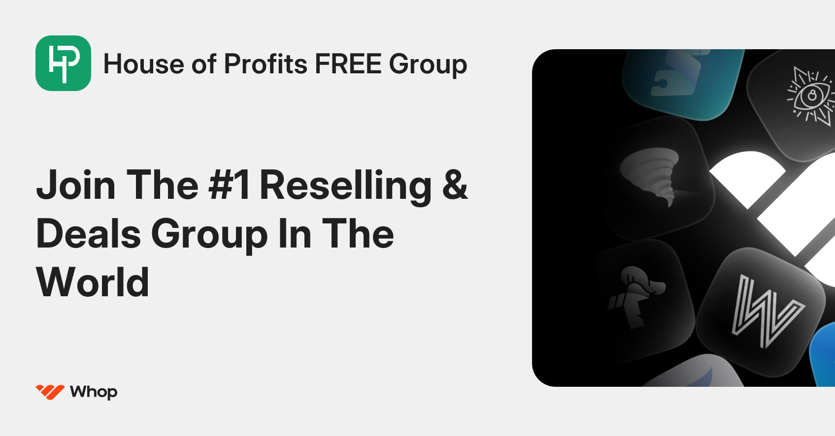 House of Profits FREE Group Whop