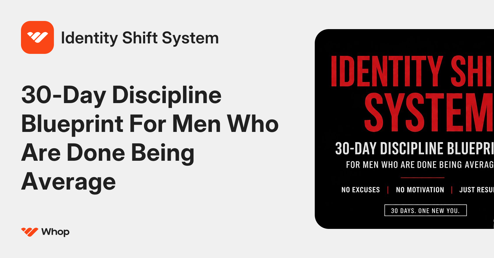 Identity Shift System | Whop