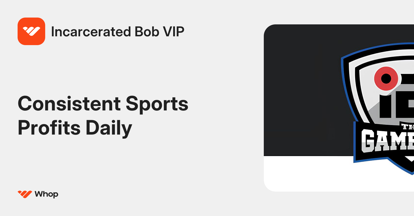 Incarcerated Bob VIP | Whop