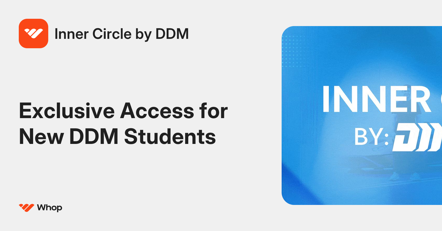 Inner Circle by DDM | Whop