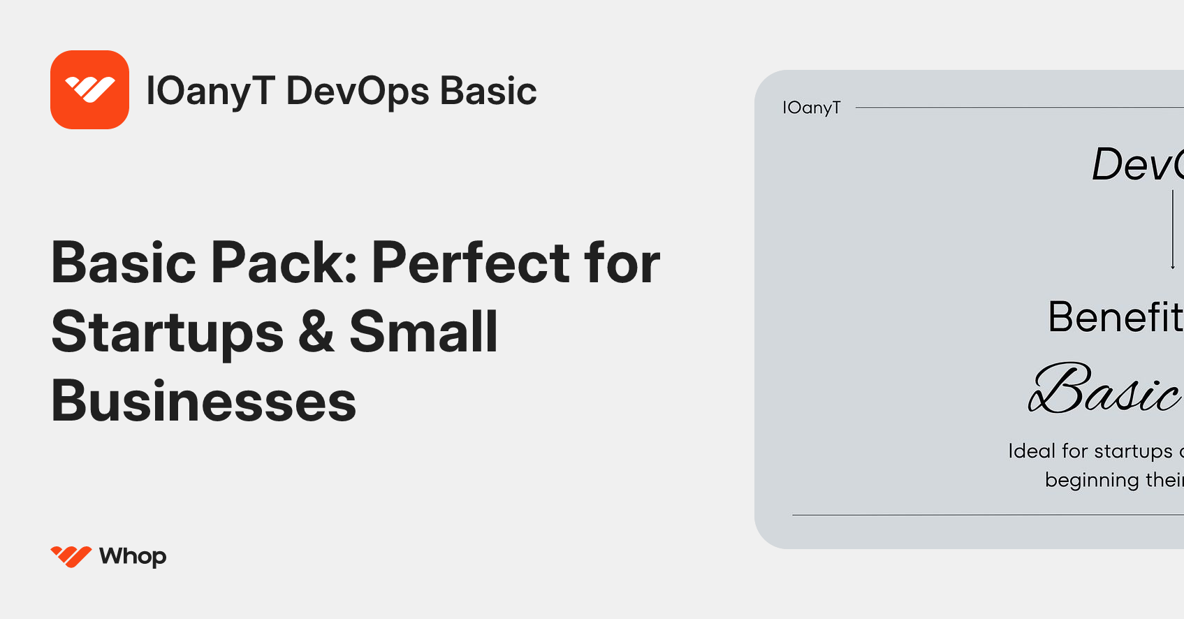 IOanyT DevOps Basic | Whop