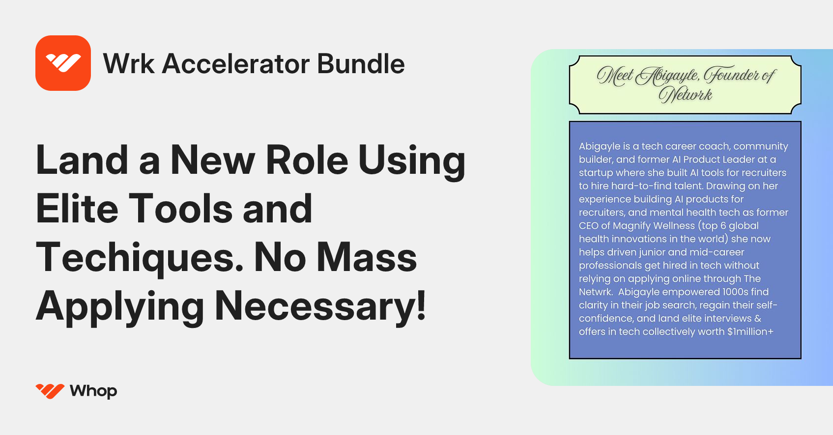 Wrk Accelerator Bundle | Whop